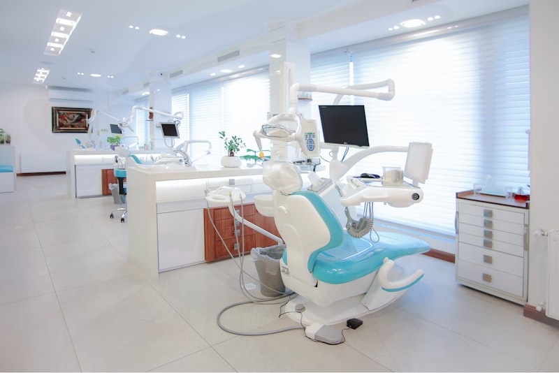 Modern dental office interior