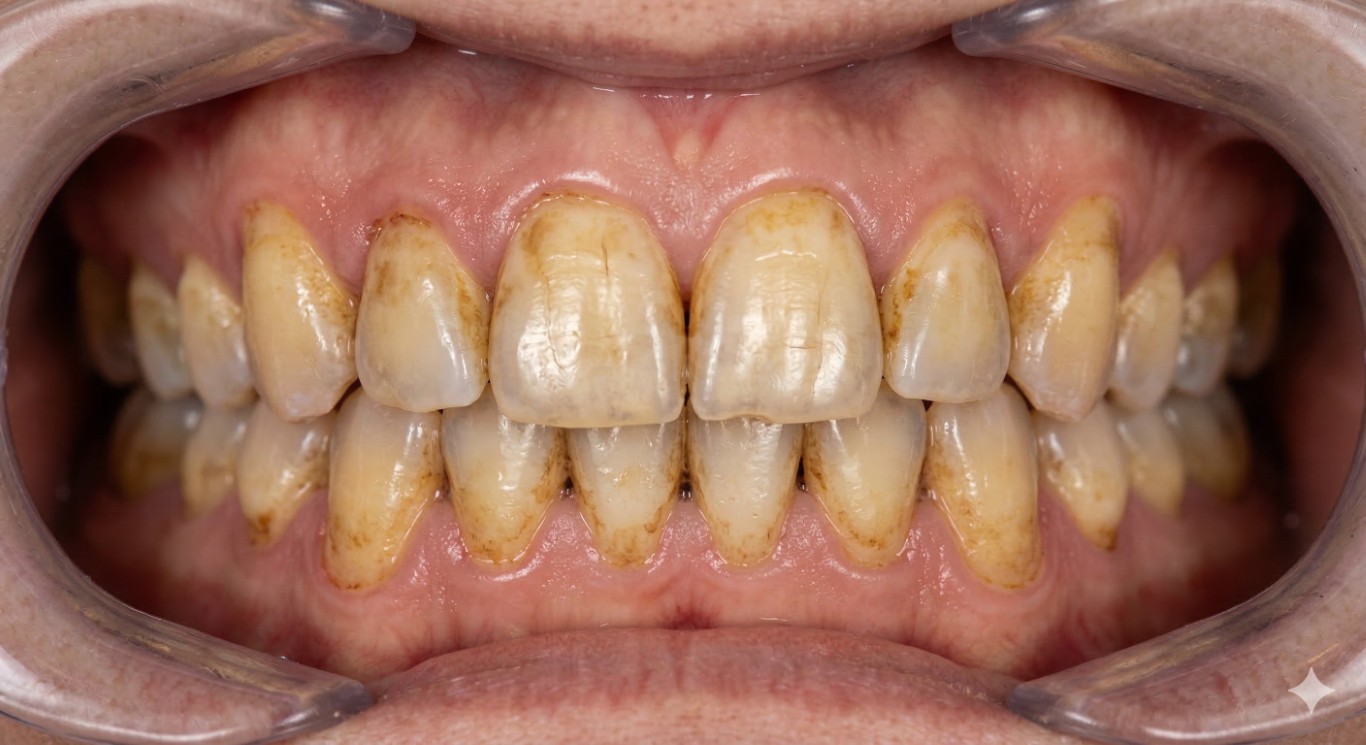 Before Teeth Whitening